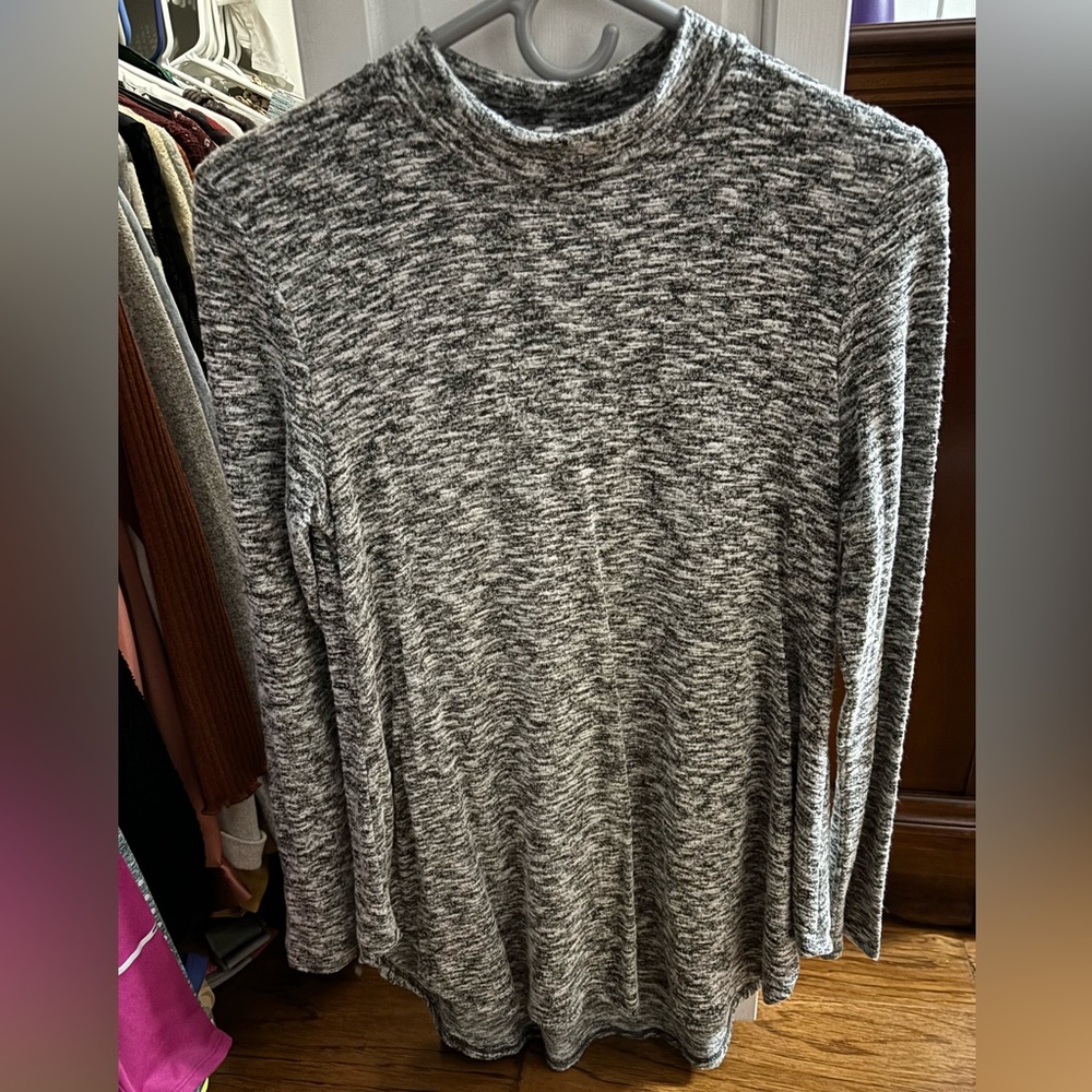 Heather grey tunic